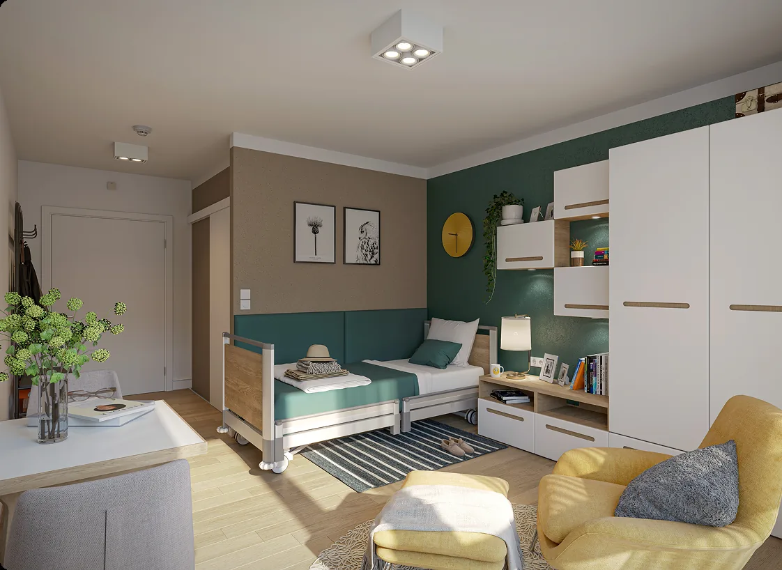 Appartement in einer stationären Pflegeeinrichtung